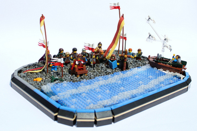 Cnut commands the sea