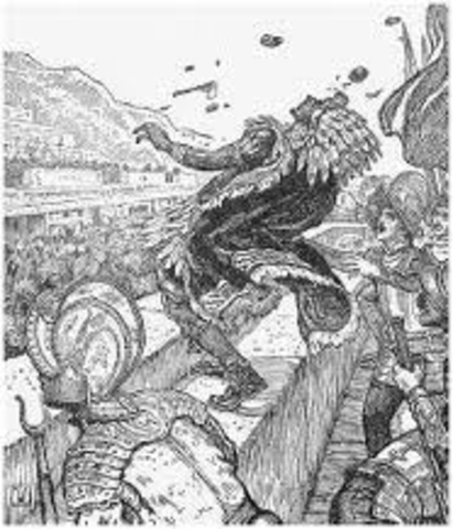 Moctezuma killed, Spanish driven out of Tenochtitlan, smallpox outbreak among Aztecs.