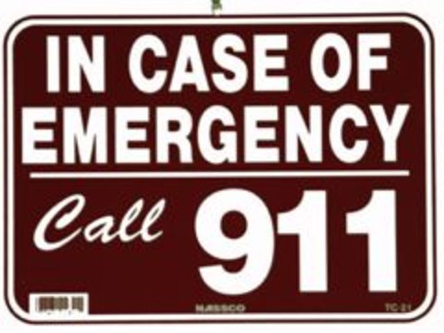 Emergency 911 System in place