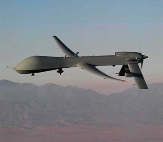 First drone attack