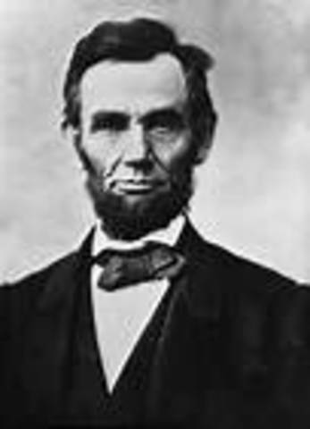 Lincoln takes office