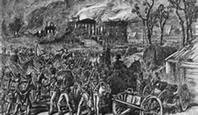 British Attack U.S. Capital