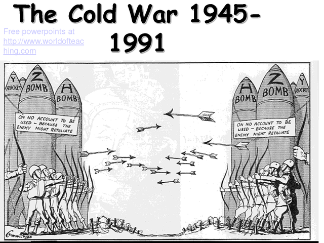 COLD WAR BEGINGS