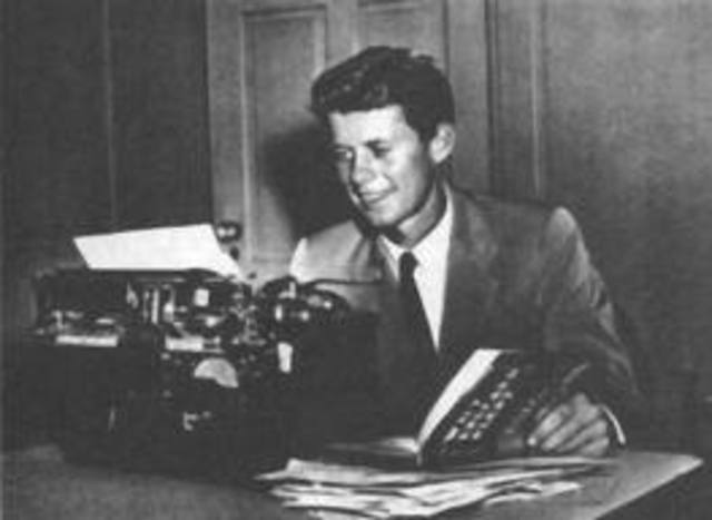 JFK becomes Congressman