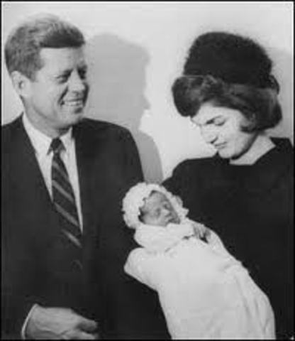 JFK has 1st baby girl
