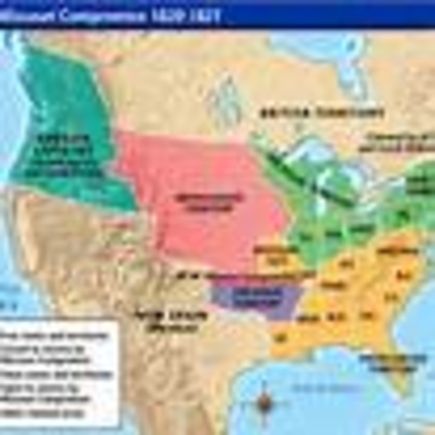 Missouri compromise is created
