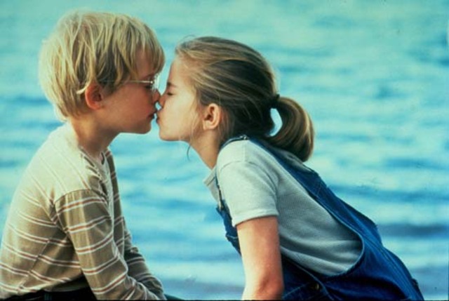 My first kiss