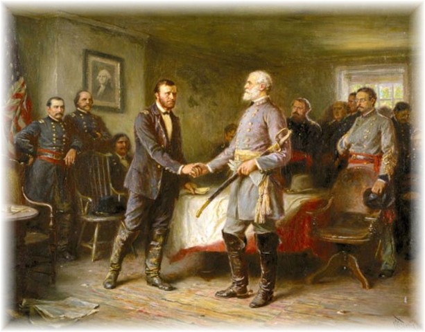 Surrender at Appomattox Courthouse