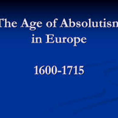 Timeline: The Age of Absolutism