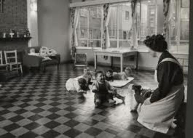 Judy is sent to the St. Joseph's Orphanage for three years.