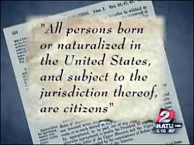 14th Amendment passed