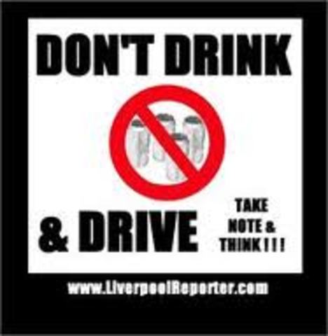 Drunk Driving is Illeagal