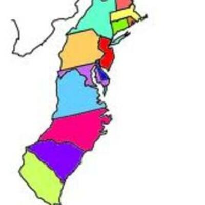 Timeline: 13 colonies