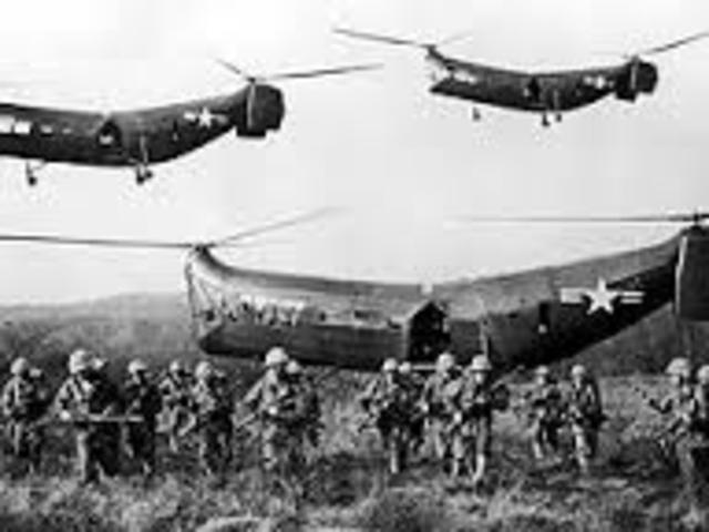 The United States sends troops to aid the ROK