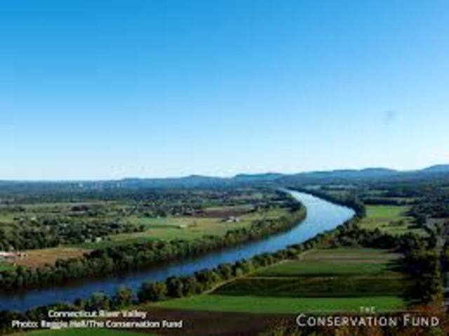 Connecticut; founded by Thomas Hooker; it was founded for farmland