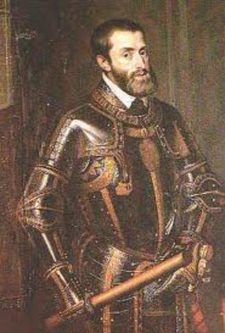 Charles I of Spain inherits the throne