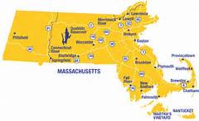 Massachusetts, Founded by: William Bradford and John Winthorp,