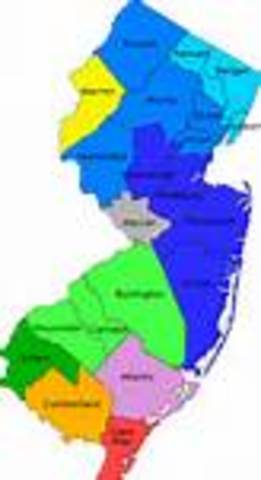New Jersey, Founded by: John Berkly and George Carteret