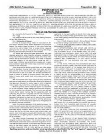 Arizona proposition 202
