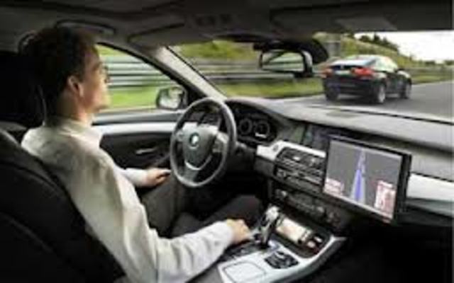 Mi papá empezó a conducir