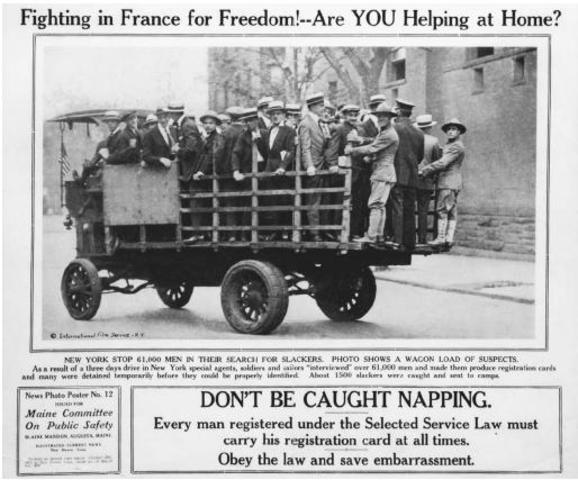 Selective Service Act was passed