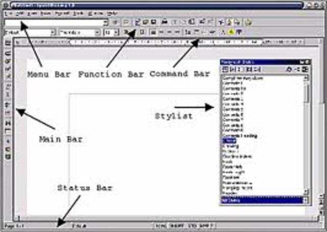 EL PRIMER PROGRAMA PROSESADOR DE PALABRAS