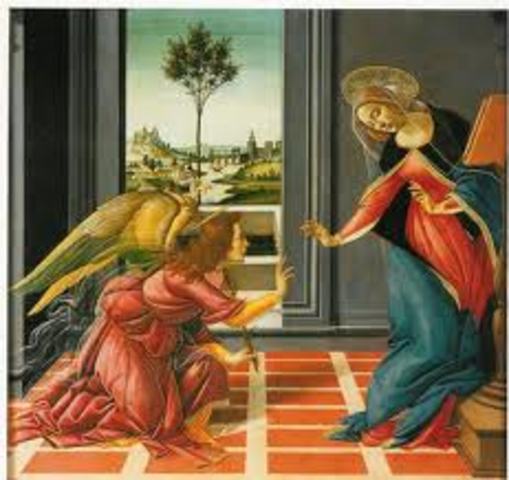 המלאך גבריאל מתגלה למוחמד