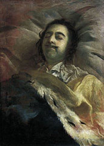 Peter the Great's death