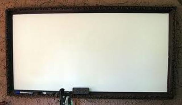 Whiteboards replace blackboards