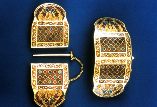 Sutton Hoo Shoulder Clasps