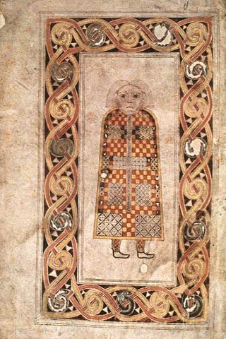 Book of Durrow - Sumbol of St. Matthew
