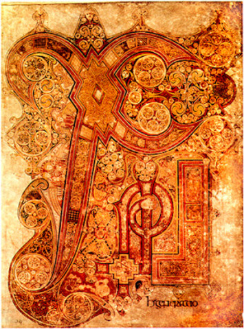 Book of Kells - Chi-Rho Page