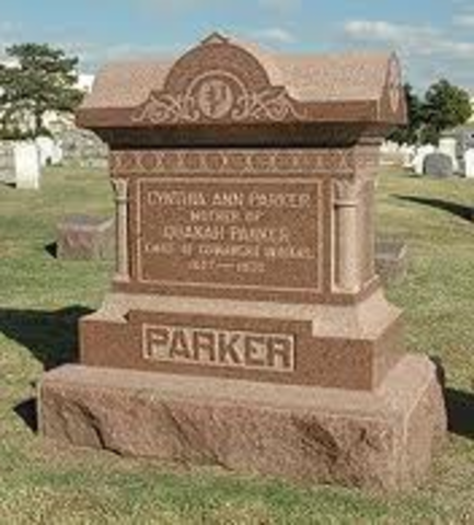 The Burial of Cynthia Ann Parker
