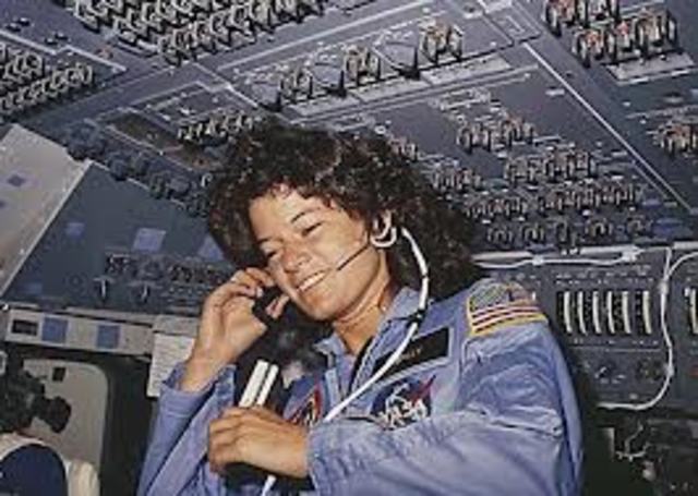 First U.S woman in space