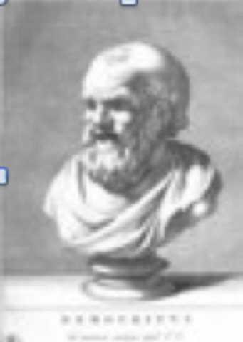 Democritus (400 BC)