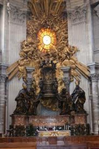 •	Peter took the throne in 1682