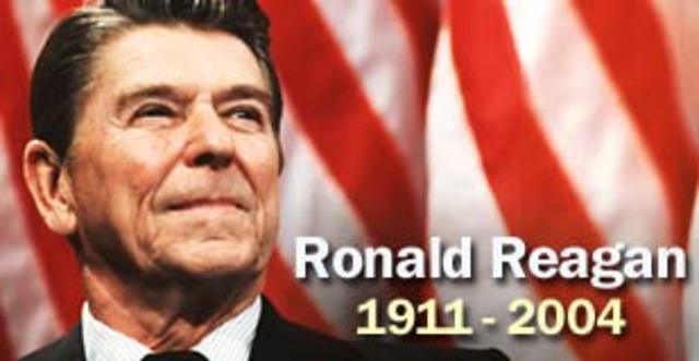 Ronald Reagan dies at 93