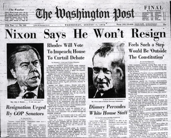Someone Spills Details on Nixon