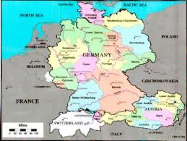 Germany and Austria merge