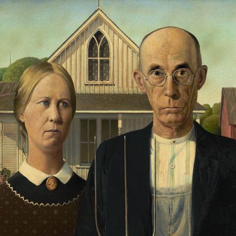 "American Gothic"- Grant Wood
