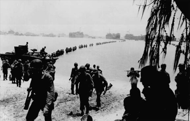 US Marines Invade Saipan