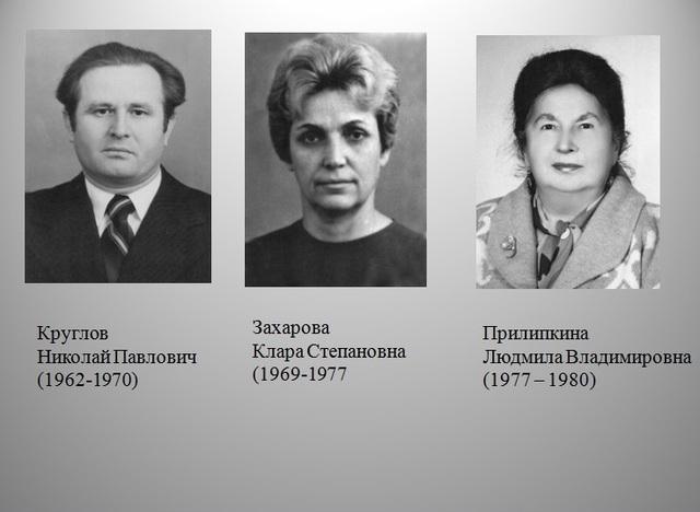 Первые директора