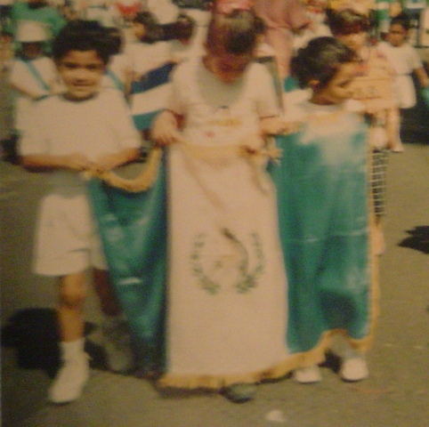 Participo en mi primer desfile