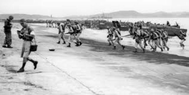 U.S and Britain declare war on Japan