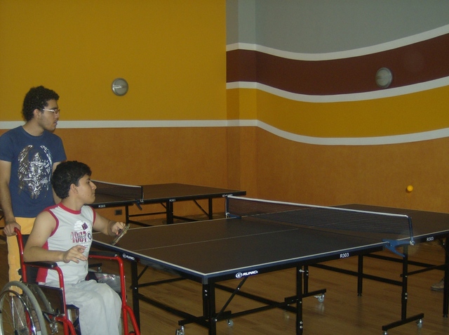 Torneo de Ping Pong (discapacitados)
