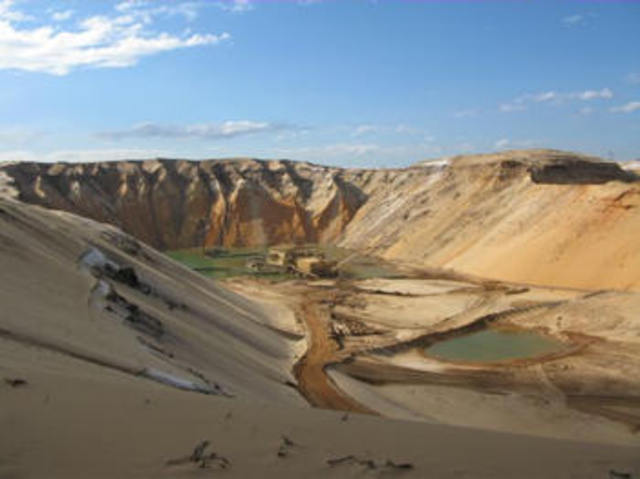 Sand Mining Established