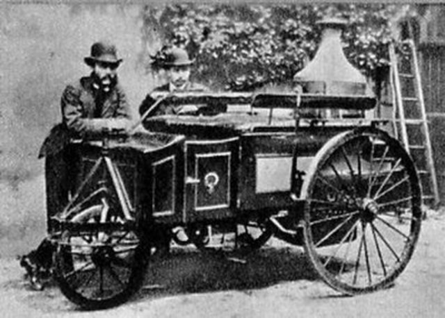 First Fuel Powered Cars