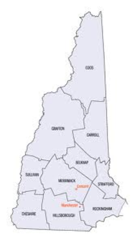 New Hampshire; Founded by The Other Colonists; Moved north and settled there