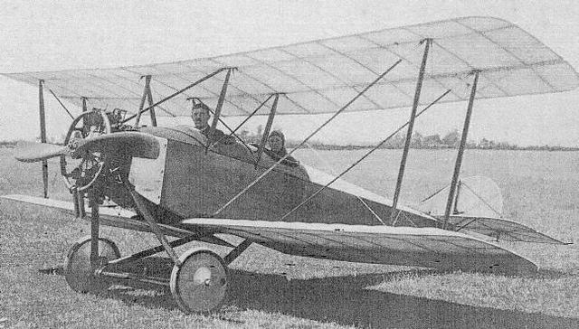 First Biplane