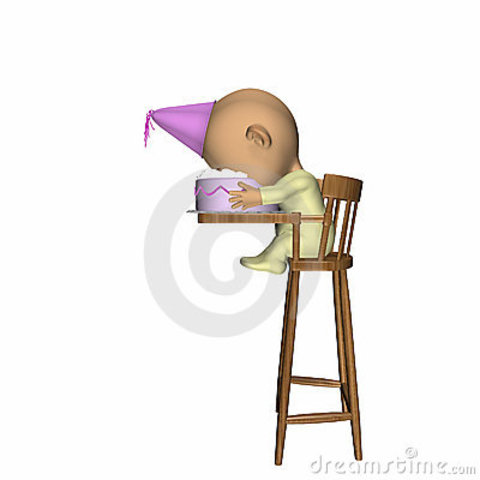 i had my first birtday cake